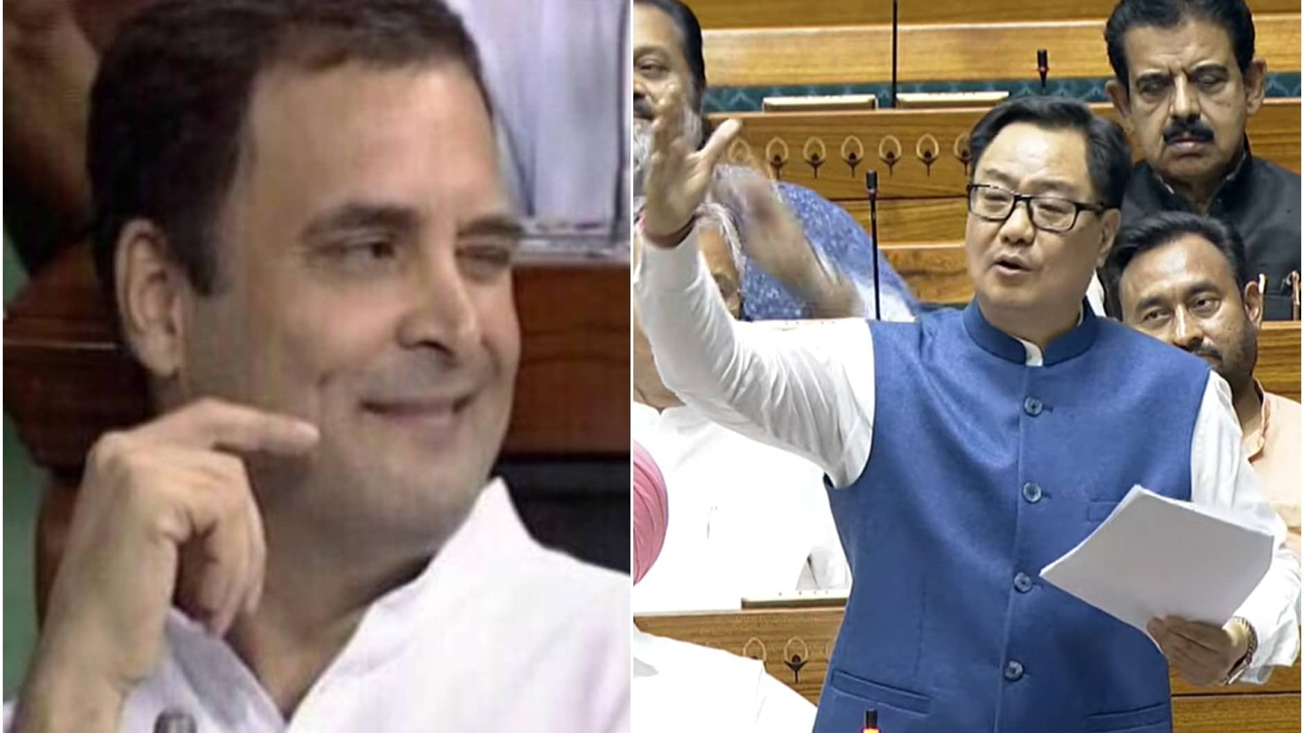 'Aankh Maarta Hai...': Rijuji Takes Jibe At Rahul Gandhi, Says 'He's Not A Serious Leader'