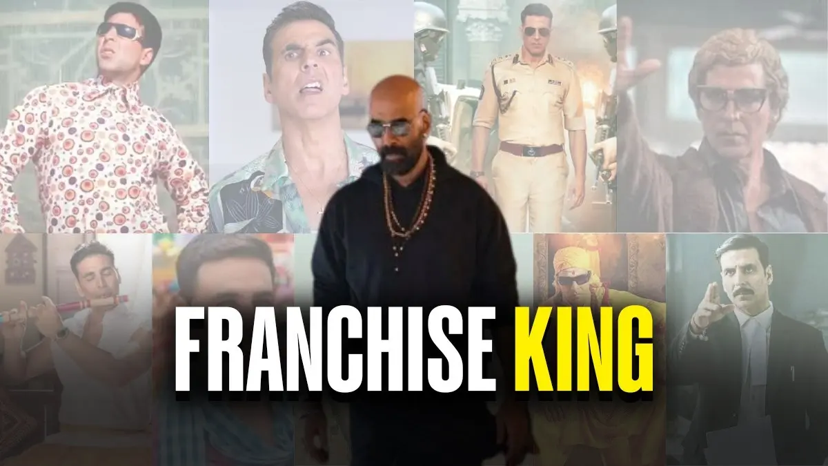 With Golmaal 5, Akshay Kumar Now Features In 13 Franchises, Highest For Any Bollywood Actor Akshay Kumar dubbed as 'Franchise King' of Bollywood