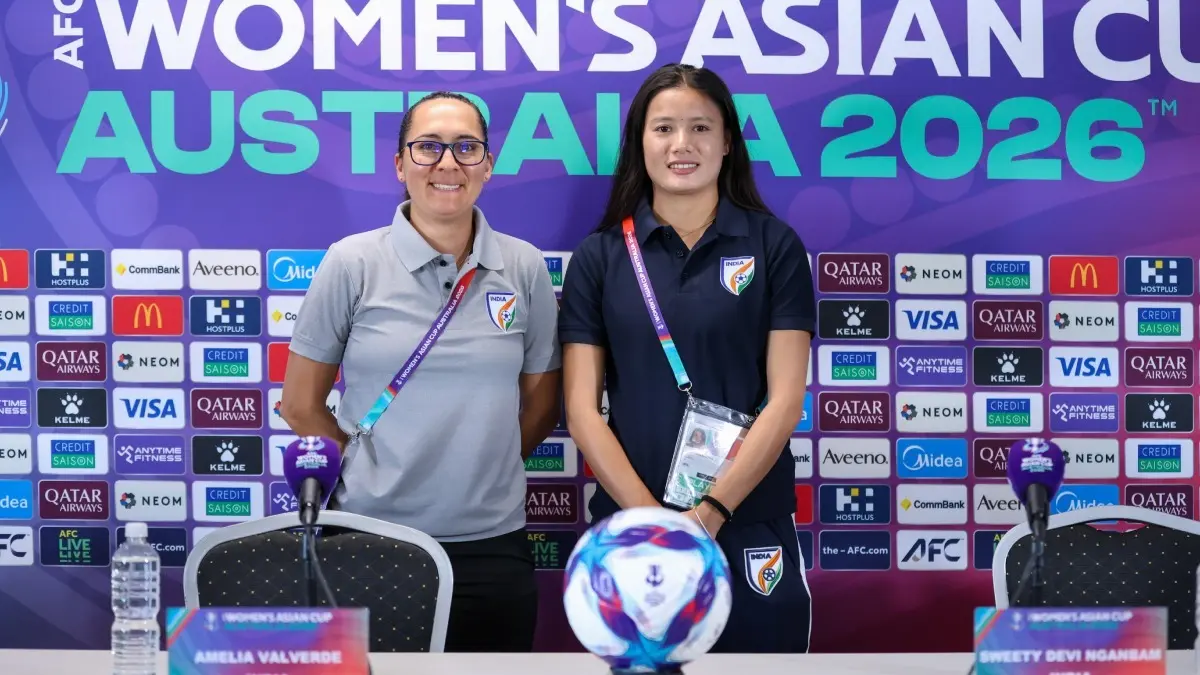 Indian Women's Football Team To Start AFC Asian Cup Journey In Perth Against Vietnam Amelia Valverde and Sweety Devi Ngangbam