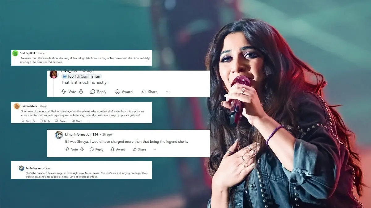 Shreya Ghoshal's Whopping Salary For A Live Show Revealed, Despite Earning Crores, Netizens Say 'She's Underpaid' An alleged invoice showing Shreya Ghoshal's fees for a live show is going viral