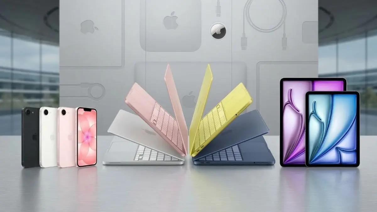 iPhone 17e, MacBook Neo, iPad Air M4 Now Available Alongside Three New Apple Products Apple
