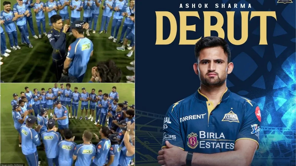 पापा चाहते थे बेटा बने किसान, अब 150 की रफ्तार से फेंकते हैं गेंद, कौन हैं गुजरात टाइटंस के डेब्यूटंट Ashok Sharma Ashok Sharma Debut GT