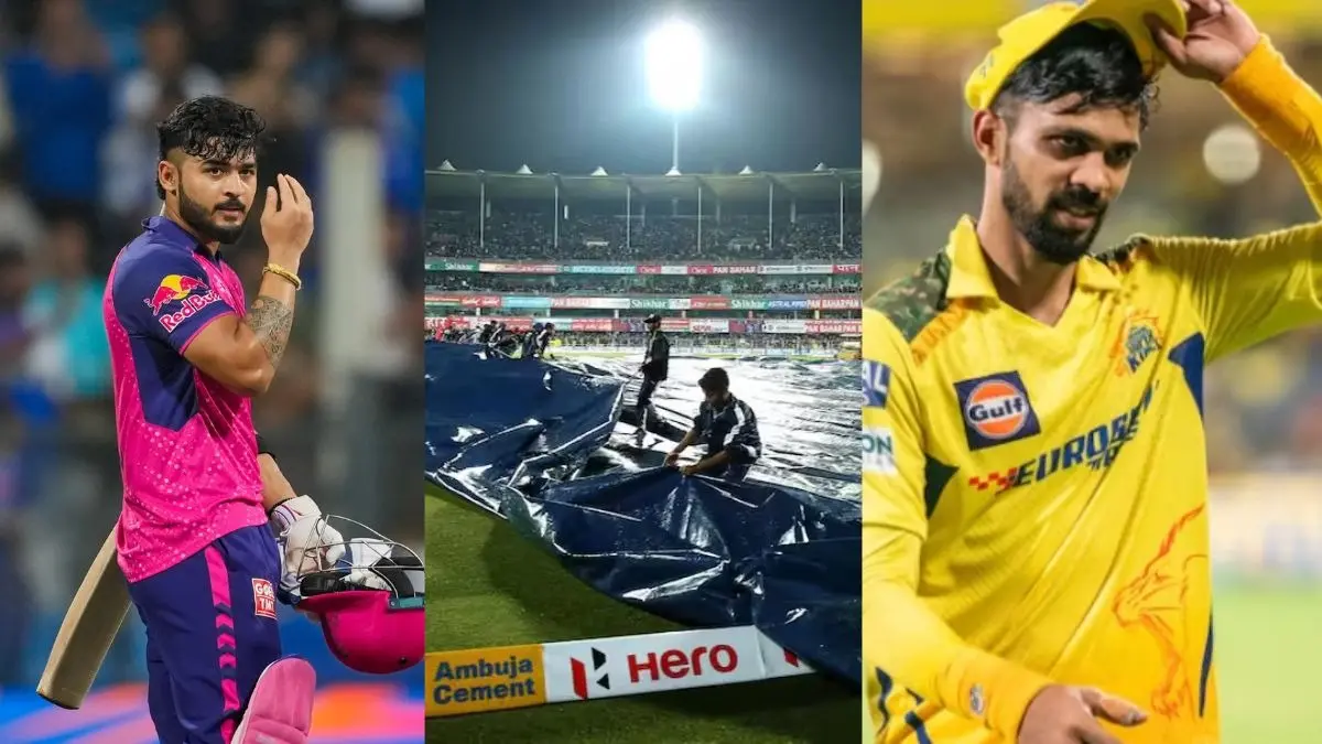 RR vs CSK: तीसरे दिन IPL पर मंडरा रहा बारिश का खतरा, मैच समय से शुरू होगा या नहीं? जानें पिच रिपोर्ट और मौसम का हाल barsapara stadium weather RR VS CSK
