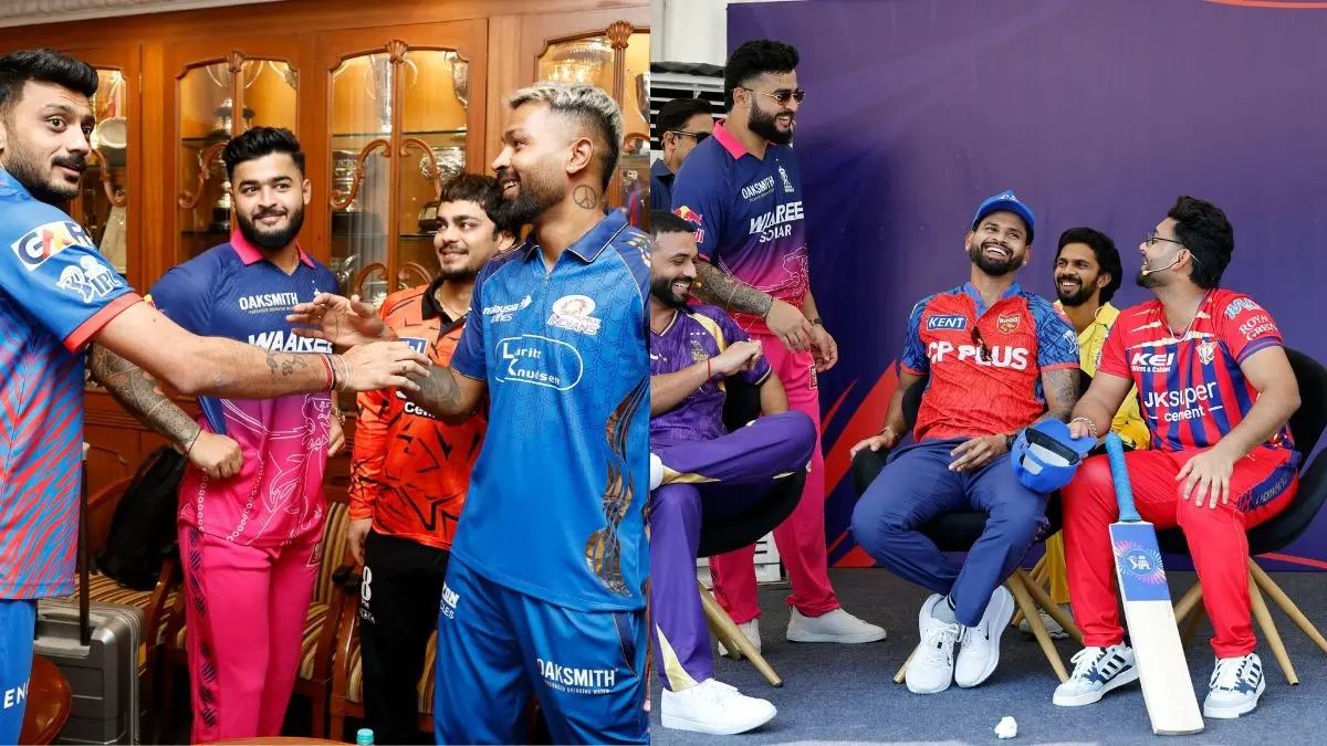 IPL 2026: हार्दिक-ऋषभ डांस मोड में तो अय्यर-रहाणे ने लगाए ठहाके, सभी 10 टीमों के कप्तानों ने जमकर की मस्ती, VIRAL PHOTOS BCCI IPL Team Captains Meetings