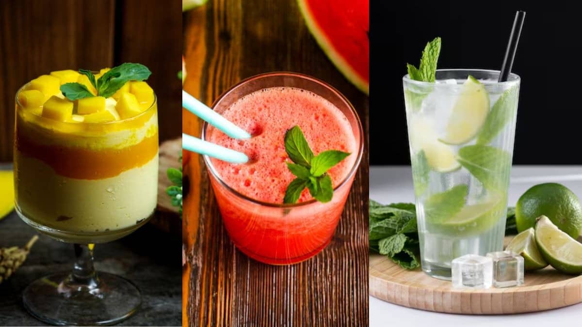 best summer drinks recipe for happy stomach and healthy life diet tips aam panna buttermilk lemon water coconut water watermelon juice 