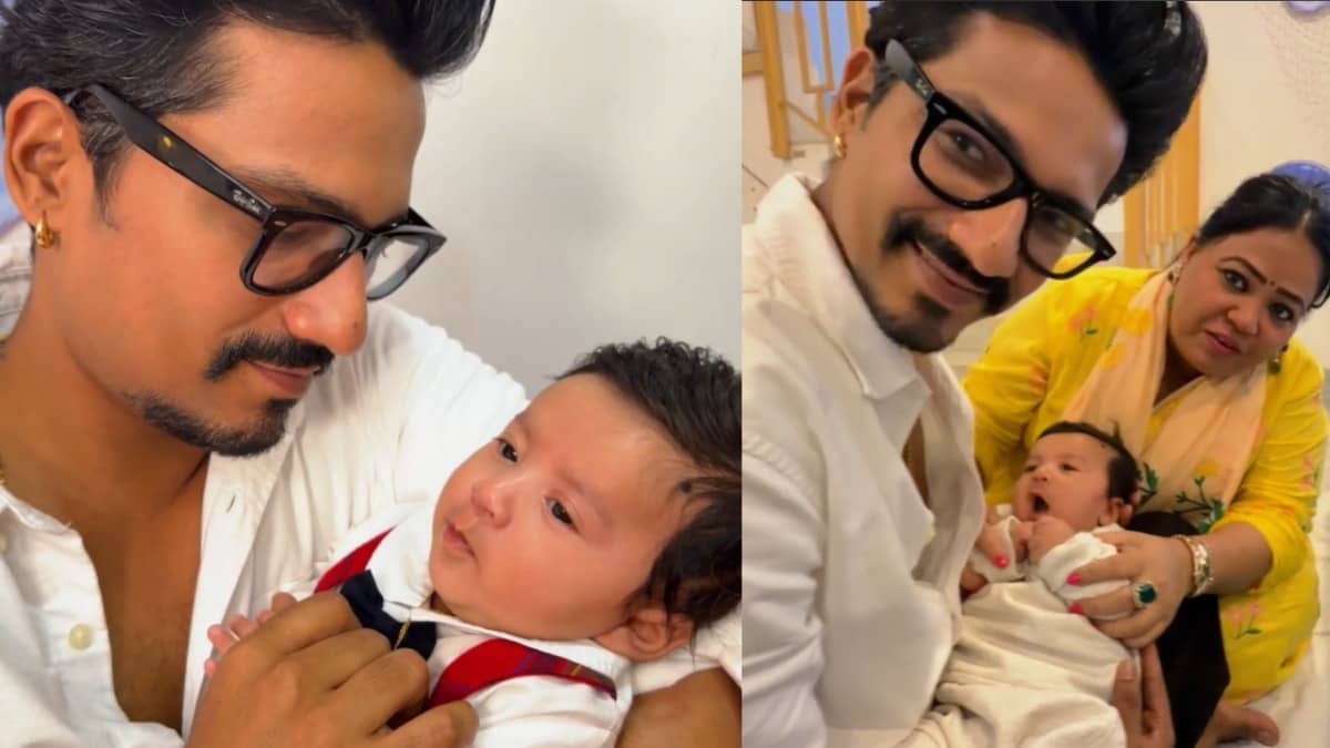 Bharti Singh and Harssh Limbachiyaa's son