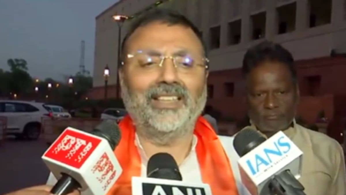 BJP MP Nishikant Dubey