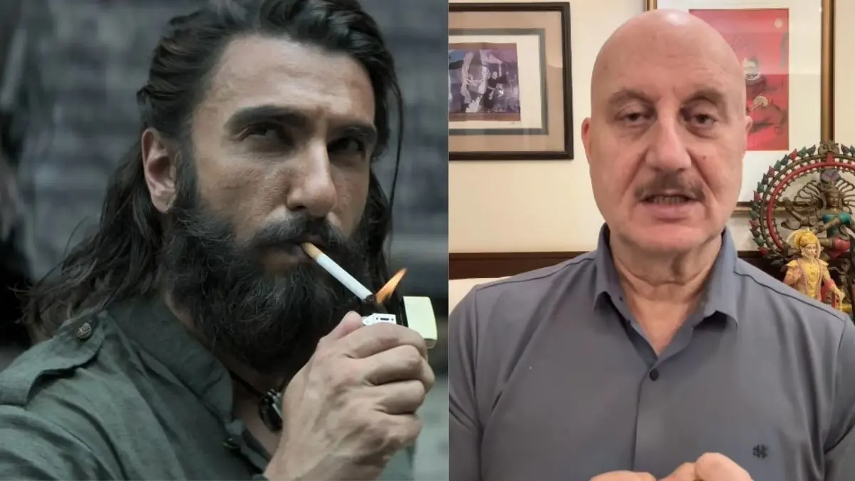 अनुपम खेर ने 'धुरंधर 2' को 'प्रोपोगैंडा' बताने वालों को लगाई जमकर लताड़, कहा- 'शर्म करो...' रणवीर ने भी दिया जवाब Bollywood actor anupam-kher-slams-people-who-calling-dhurandhar-2 the revenge -propaganda-film-ranveer-singh-responds-on-his-video on social media