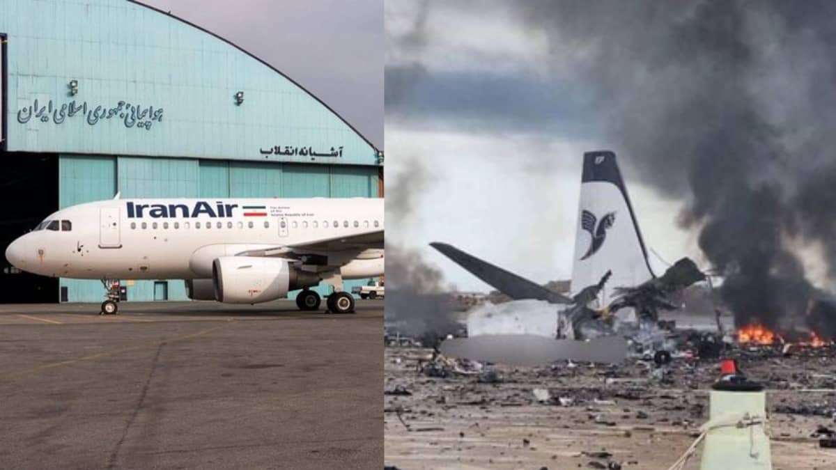 Bushehr Airport in Tehran Struck, One Civilian Passenger Aircraft Destroyed | Watch