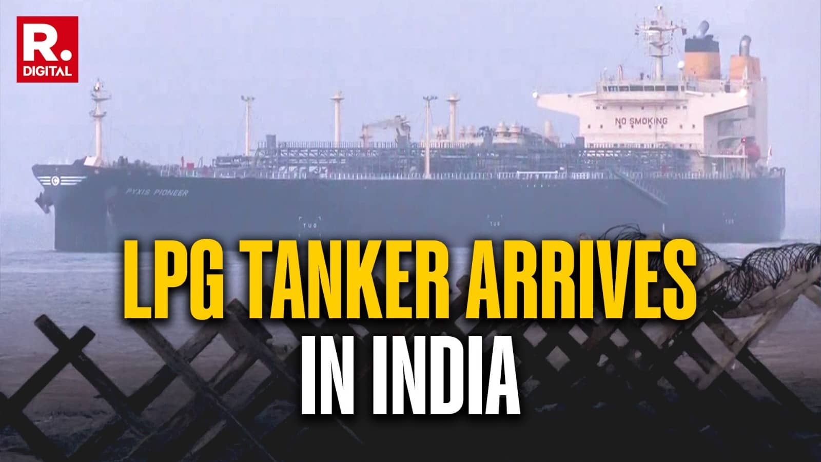 Cargo Ship Pyxis Pioneer, Carrying LPG From US Arrives At Mangalore Port Amid West Asia Tensions