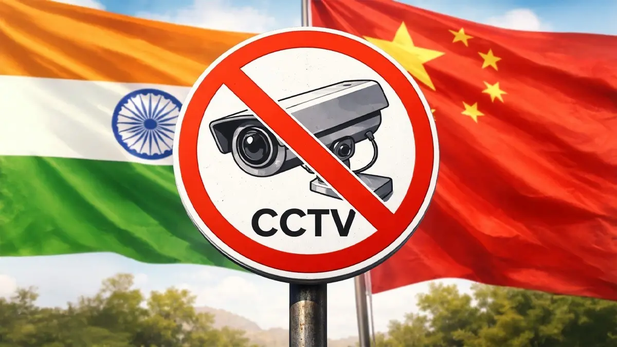 भारत में लगे CCTV कैमरों की फीड जा रही थी पाकिस्तान में, सरकार हुई अलर्ट, 1 अप्रैल से ऐसी सभी चीनी कंपनियों पर बैन CCTV banned