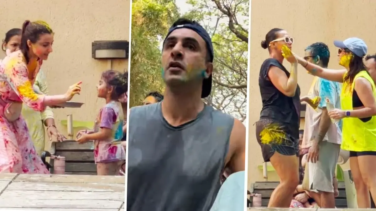 Holi 2026: बॉलीवुड में भी जमा होली का रंग; रणबीर कपूर, रणदीप हुड्डा, सोहा अली खान ने अपनों को लगाया गुलाल Celebs Holi Celebration