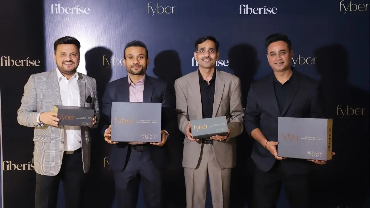 Fiberise’s FYBER Sells Out on Launch Day, Crosses ₹1 Crore Mark CEO, CGO and Investors of Fiberise at the launch of product FYBER