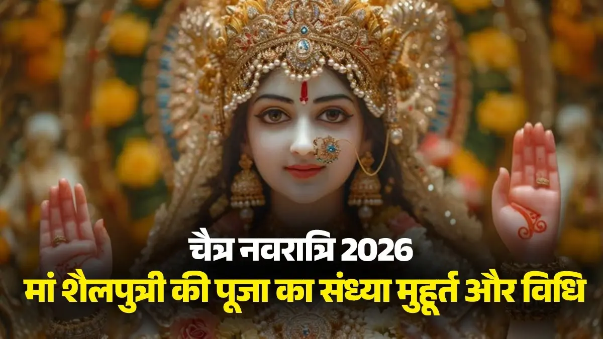 Chaitra Navratri 2026: आज चैत्र नवरात्रि का पहला दिन, जानें शाम की पूजा मुहूर्त से लेकर विधि, मंत्र और आरती Chaitra Navratri 2026