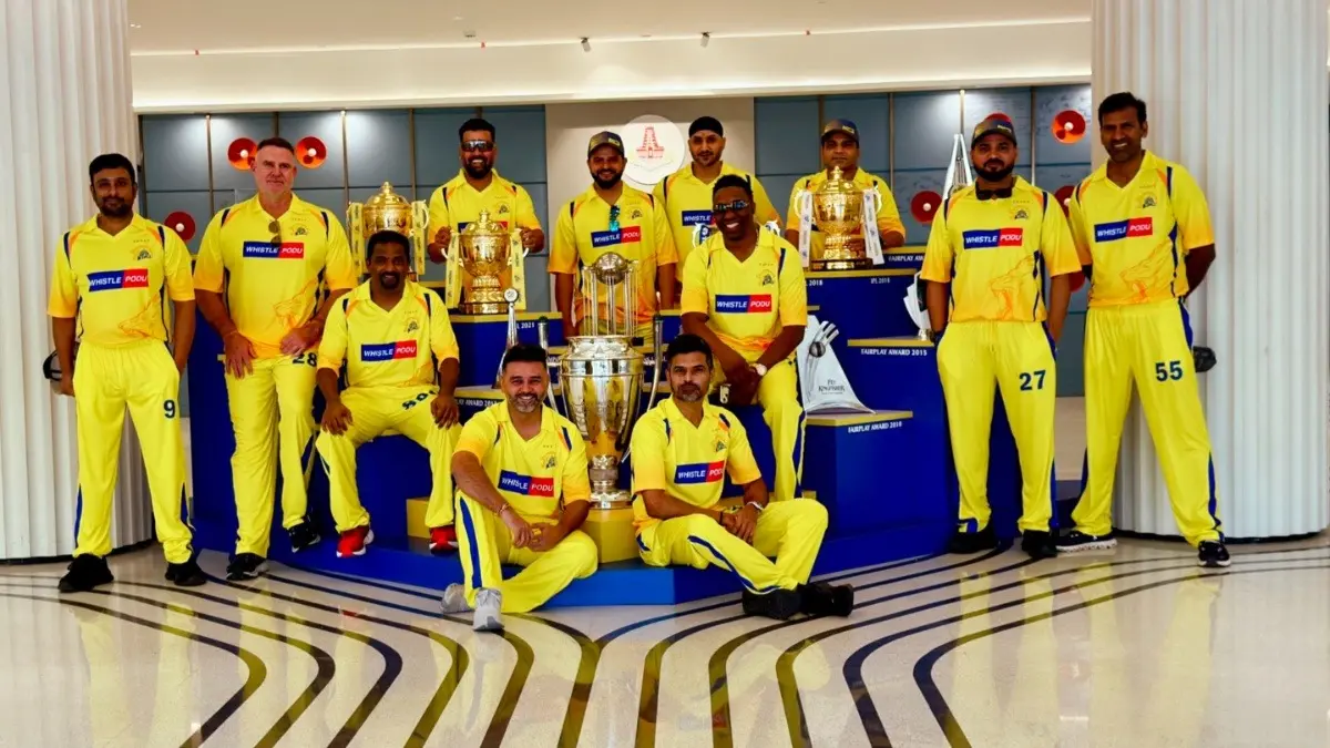 Chennai Super Kings Icons Reunite Ahead Of CSK's 'ROAR 2026' Event Chennai Super Kings icons reunite ahead of IPL 2026