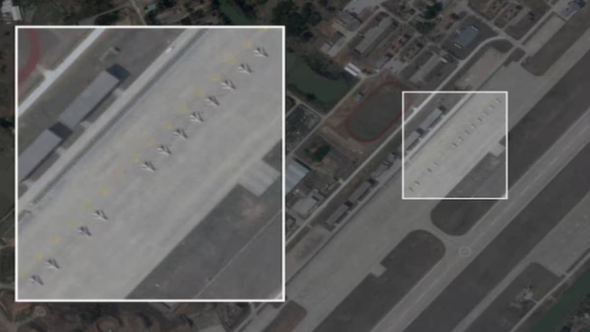 China Stations Jets-Turned-Drones at Bases Near Taiwan Strait, Report Says