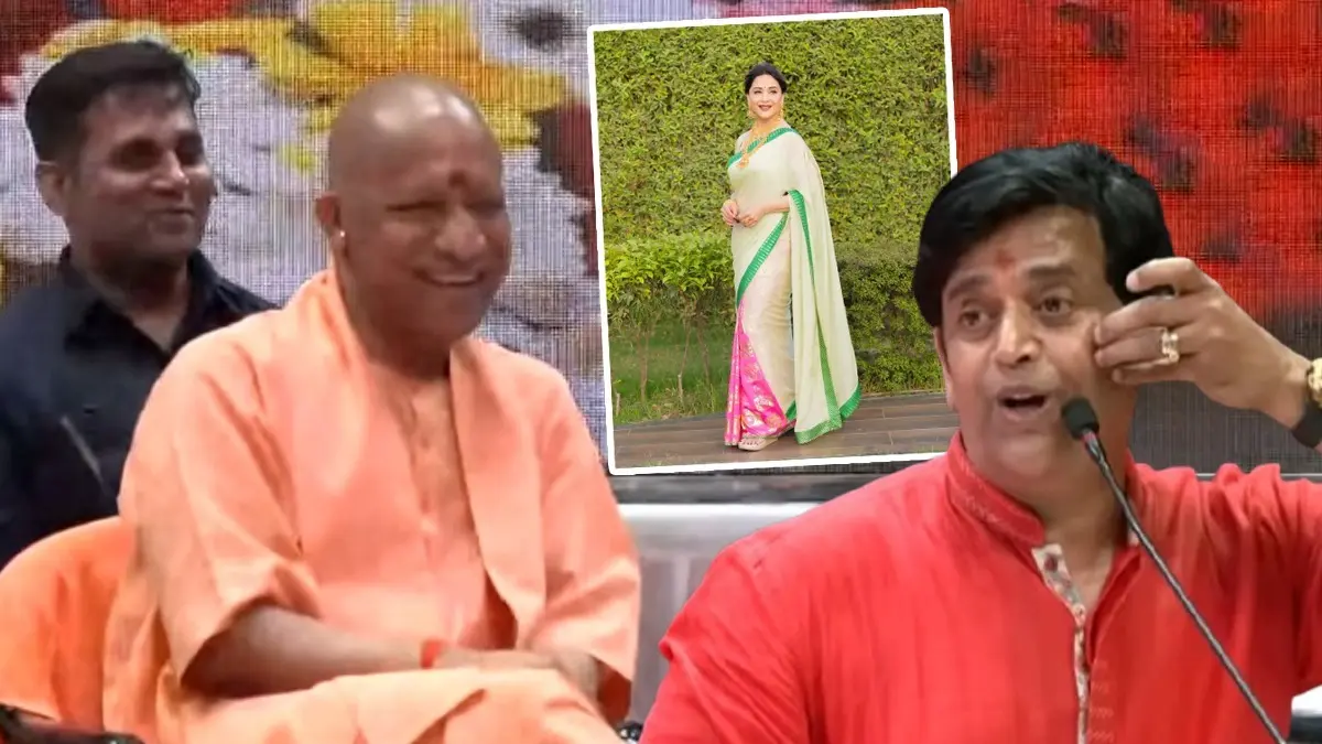 'माधुरी दीक्षित से मिलने के लिए इतना DYE लगाया कि चूने लगा...', रवि किशन ने किया ऐसा खुलासा, CM योगी नहीं रोक पाए हंसी- VIDEO CM Yogi Ravi Kishan