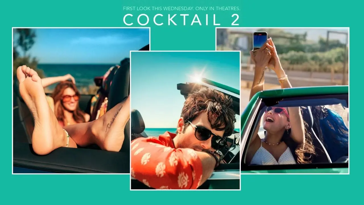Cocktail 2 First Look Out: Kriti Sanon-Shahid Kapoor-Rashmika Mandanna Evoke A Very Deepika Padukone-Saif Ali Khan-Diana Penty Vibe, To Release In June 2026 cocktail 2 First Poster Out