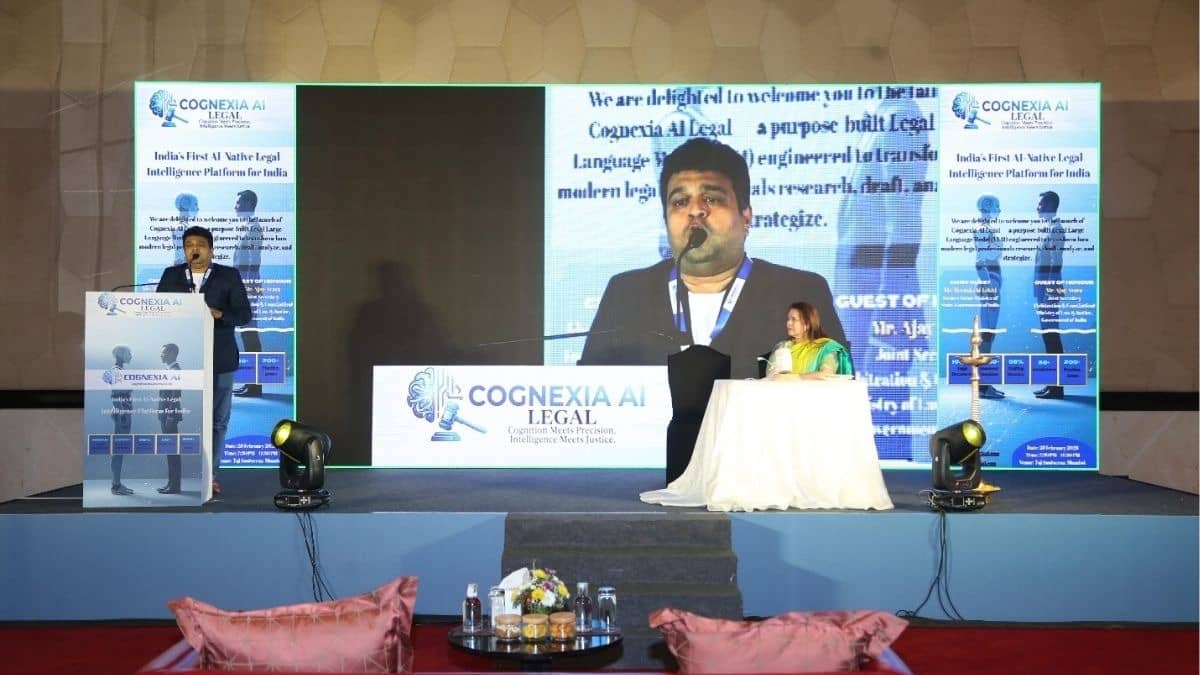 CognexiaAI Unveils India’s First AI Native Legal Intelligence Platform, Secures ₹540 Crore Global Contracts