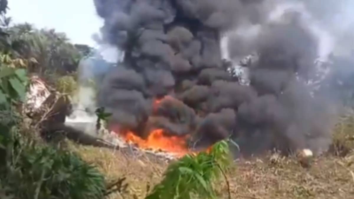 Colombia Aircraft With Over 100 Passenger On Board Crashes in Puerto Leguzamo