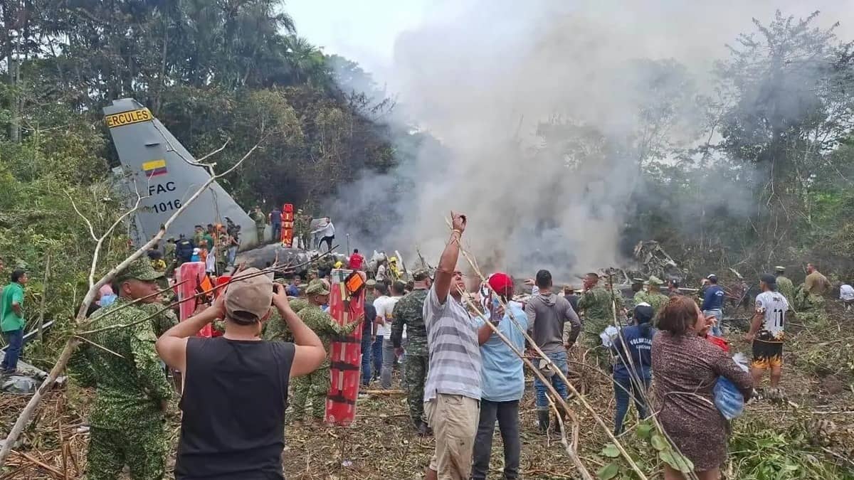Colombia plane crash