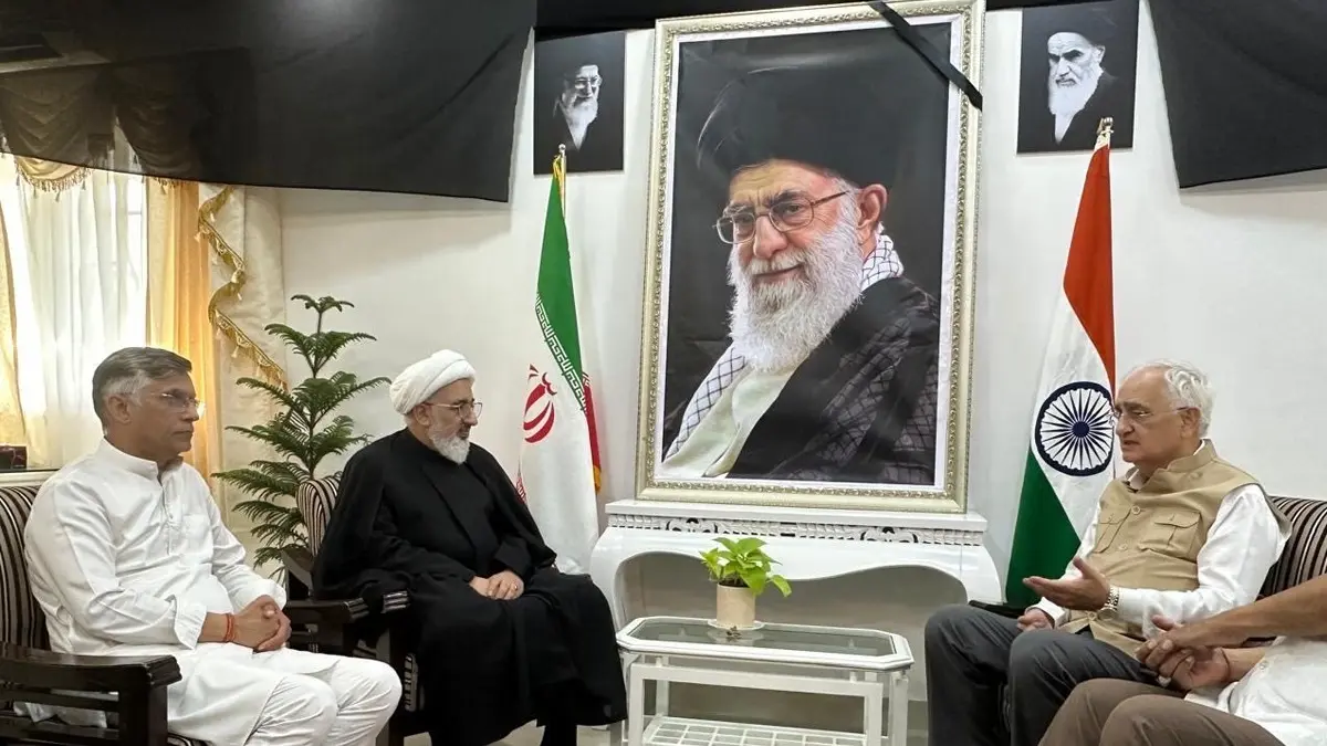 Congress Delegation Meets Irani Representatives in New Delhi, Condoles Khamenei's Death Congress meets Khamenei's representatives in New Delhi