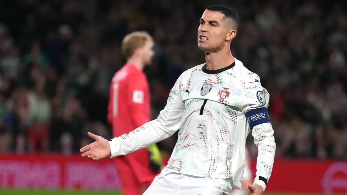 Portugal Coach Roberto Martinez Clarifies Cristiano Ronaldo's Status For FIFA World Cup Amid Recent Injury Struggle Cristiano Ronaldo in action for Portugal