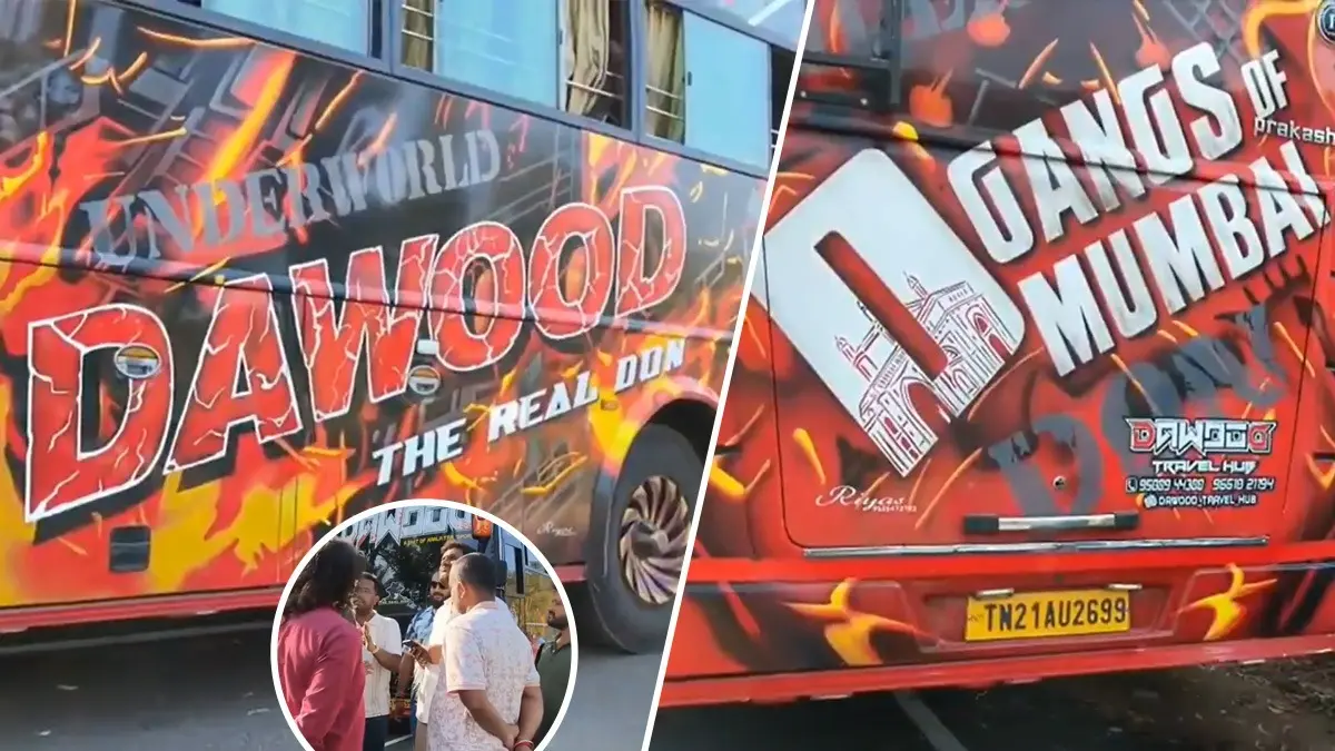 'D-Gang On Wheels?' Chilling Slogans Glorifying Dawood Ibrahim On Private Bus In Karnataka Spark Fury; Vehicle Seized 'D-Gang On Wheels?' Chilling Slogans Glorifying Dawood Ibrahim On Private Bus In Karnataka Spark Fury; Vehicle Seized