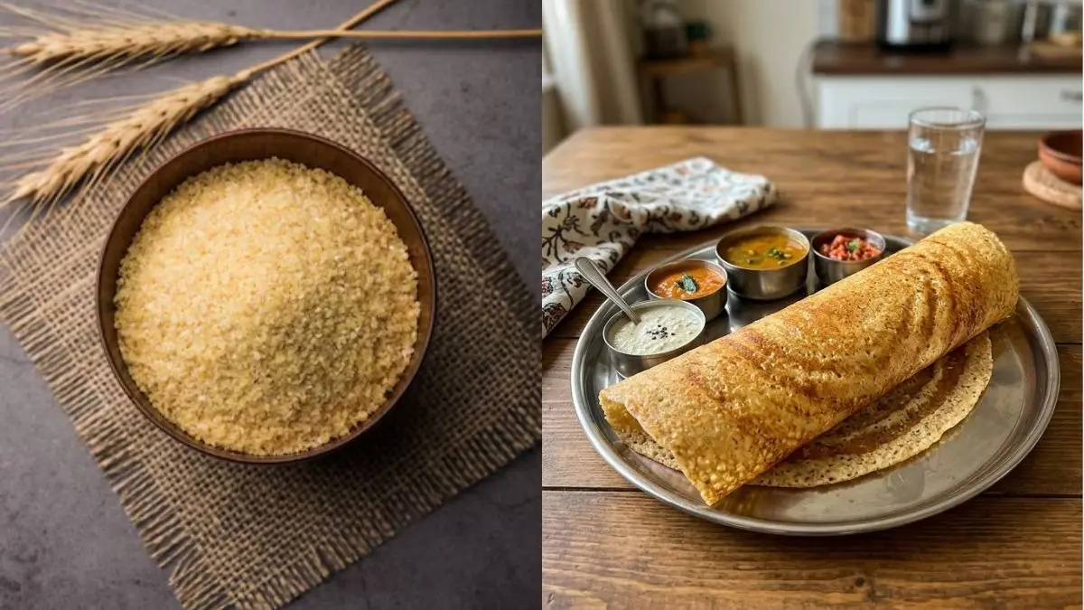 Daliya Dosa Recipe: घर पर इस तरह बनाएं क्रिस्पी दलिया डोसा, सेहत के लिए फायदेमंद; जानें बनाने के सही तरीका Daliya Dosa Recipe