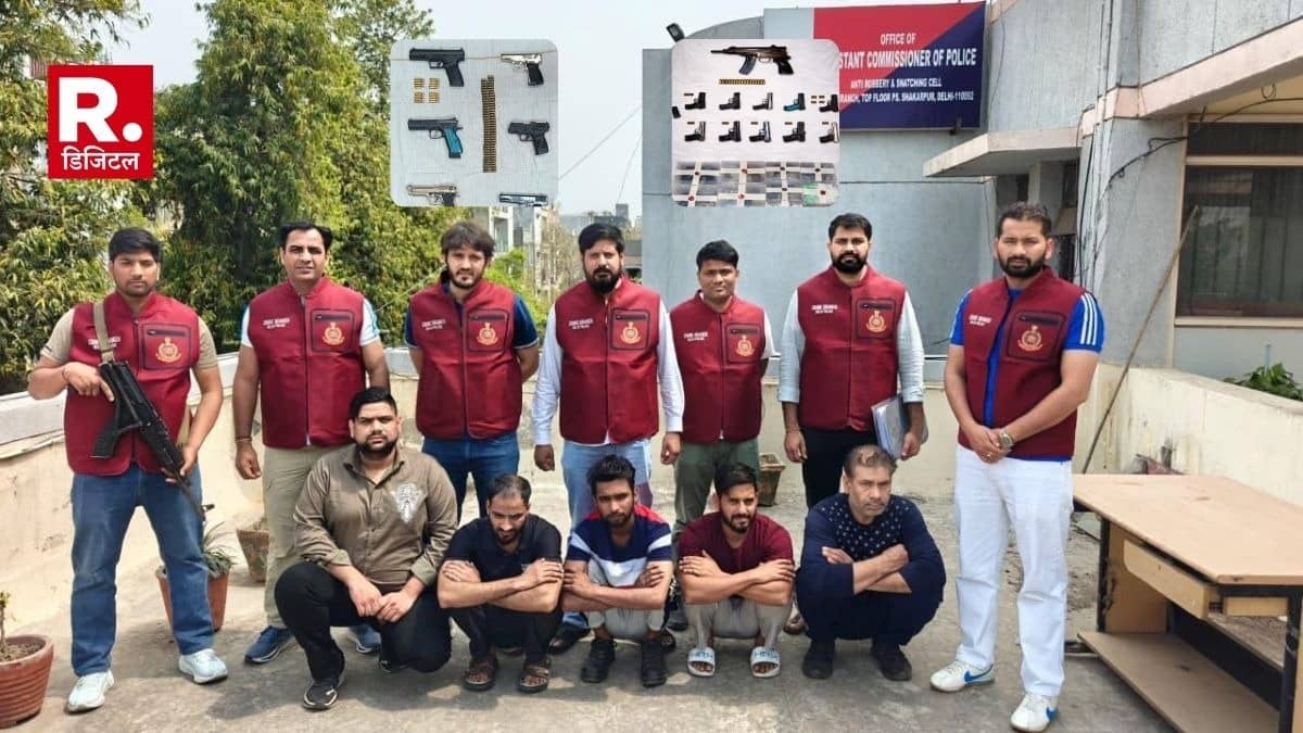 Delhi Crime Branch busts international arms smuggling module linked to Pakistan