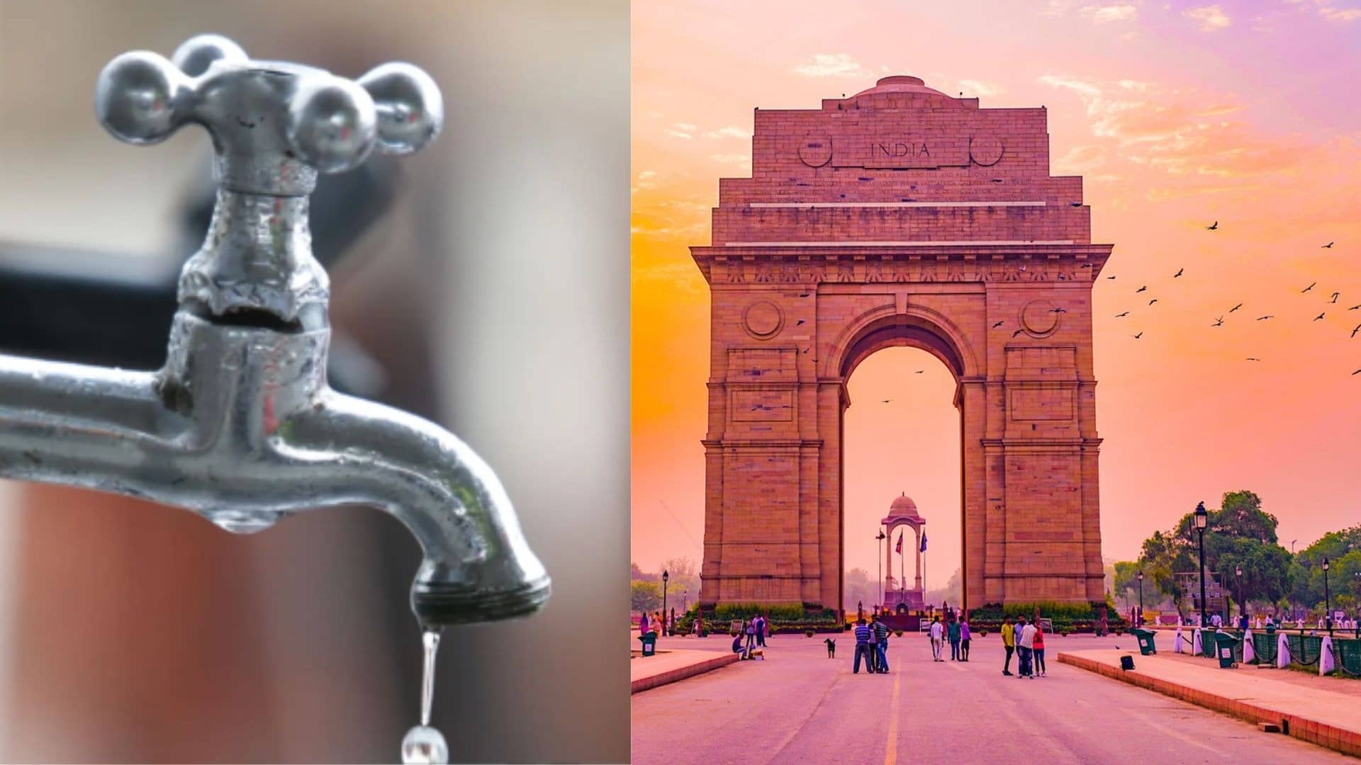 delhi water crisis chandrawal plant pipe burst water supply will be affected 4 days many area know the list