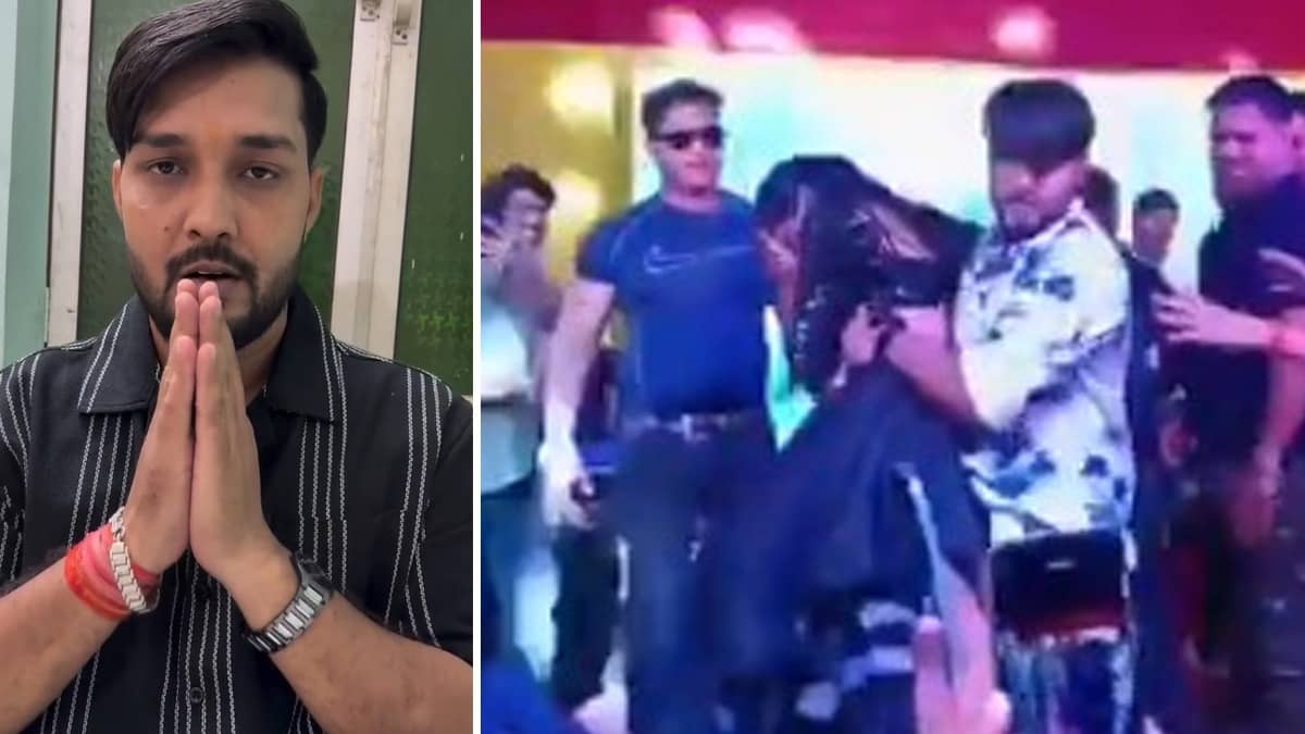 Dhananjay Sharma: 'मेरे प्राइवेट पार्ट पर हाथ रखना, लात मारना कितना सही?', लाइव शो में डांसर को फेंकने पर हुए ट्रोल, तो भोजपुरी सिंगर ने दी सफाई