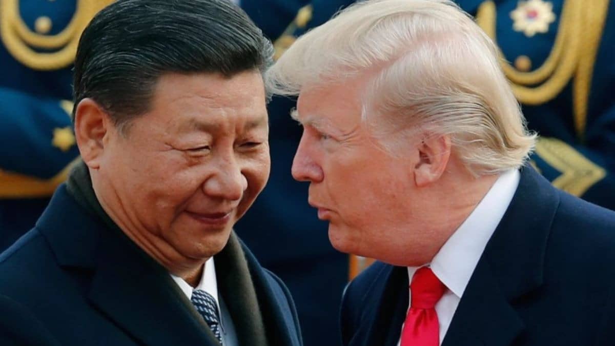 Donald Trump Xi Jinping