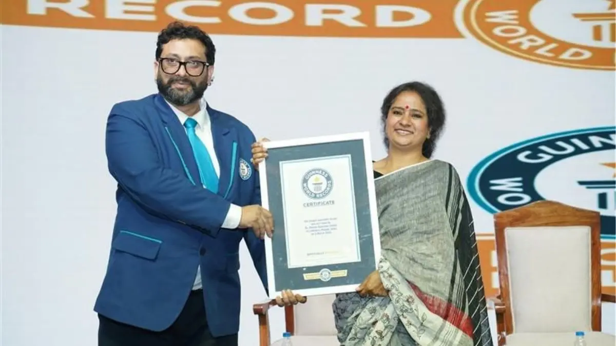 Dr. Mukesh Sharda Leads Record-Breaking Ayurveda Lesson for Women's Health, Honored by Guinness World Records Dr. Mukesh Sharda Leads Record-Breaking Ayurveda Lesson for Women's Health, Honored by Guinness World Records