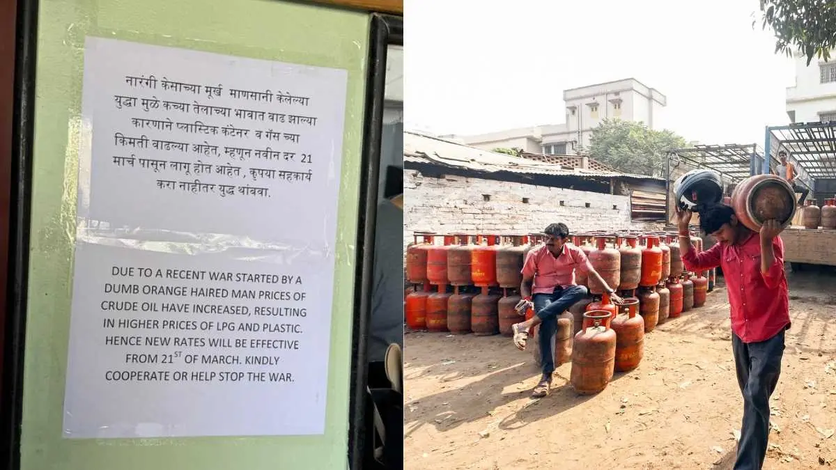 'Dumb Orange Haired Man': Pune Eatery's Dig at Trump for LPG Price Hike 'Dumb Orange Haired Man': Pune Eatery's Dig at Trump for LPG Price Hike