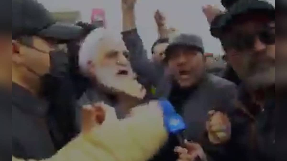 Explosion Caught On Live TV As Iranian Judiciary Chief Gives Interview At Quads March
