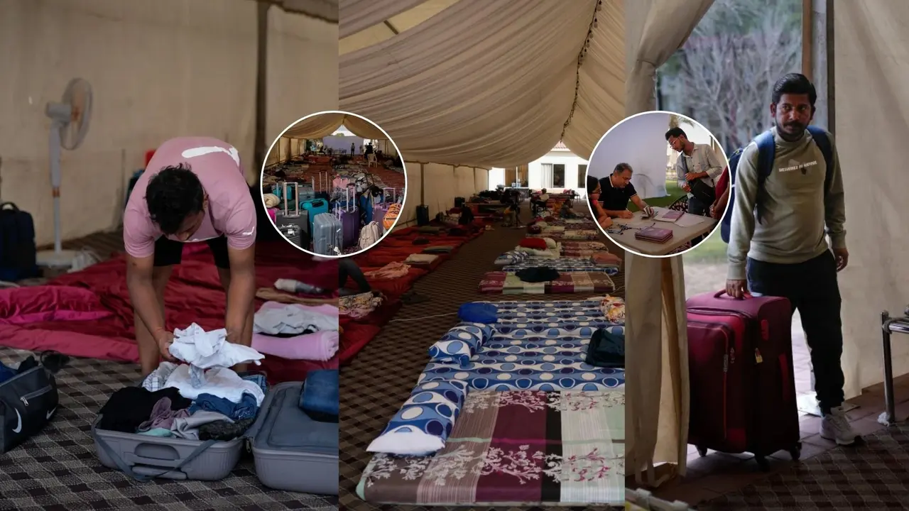 थका परिवार, भूखे बच्चे... फ्लाइट कैंसिल होने पर दुबई में फंसे भारतीय तो ये बिजनेसमैन बना मसीहा; खोल दिया फार्महाउस; देखिए PHOTOS Farmhouse owned by an Indian businessman, now converted into a shelter in Ajman, near Dubai, United Arab Emirates
