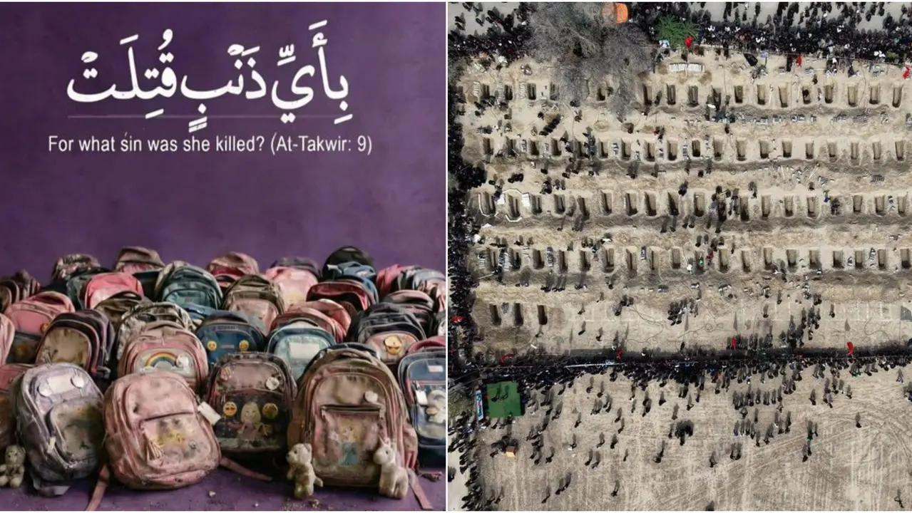 'For What Sin Was She Killed?': Iran After 165 Innocent Girls Laid To Rest In Little Graves After US-Israel Attack On School 'For What Sin Was She Killed?': Iran After 165 Innocent Girls Laid To Rest In Little Graves After US-Israel Attack On School