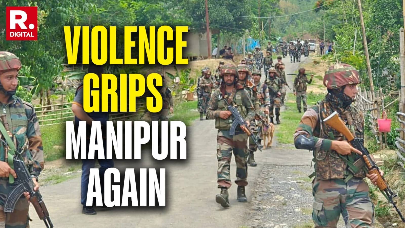 Fresh Gunfight In Tamenglong Sparks Panic; Violence Also Reported in Imphal East-Kangpokpi Belt