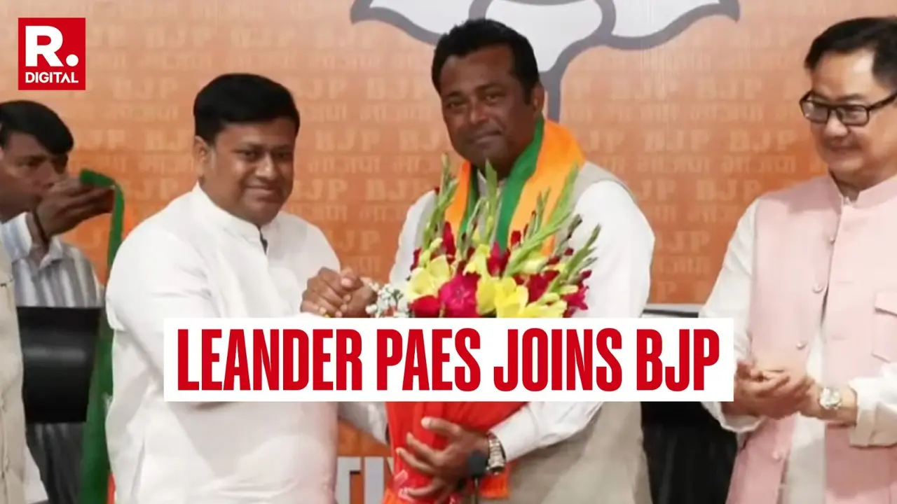 From TMC to BJP: Tennis Legend Leander Paes Begins New Political Innings Ahead Of Assembly Polls From TMC to BJP: Tennis Legend Leander Paes Begins New Political Innings Ahead Of Assembly Polls