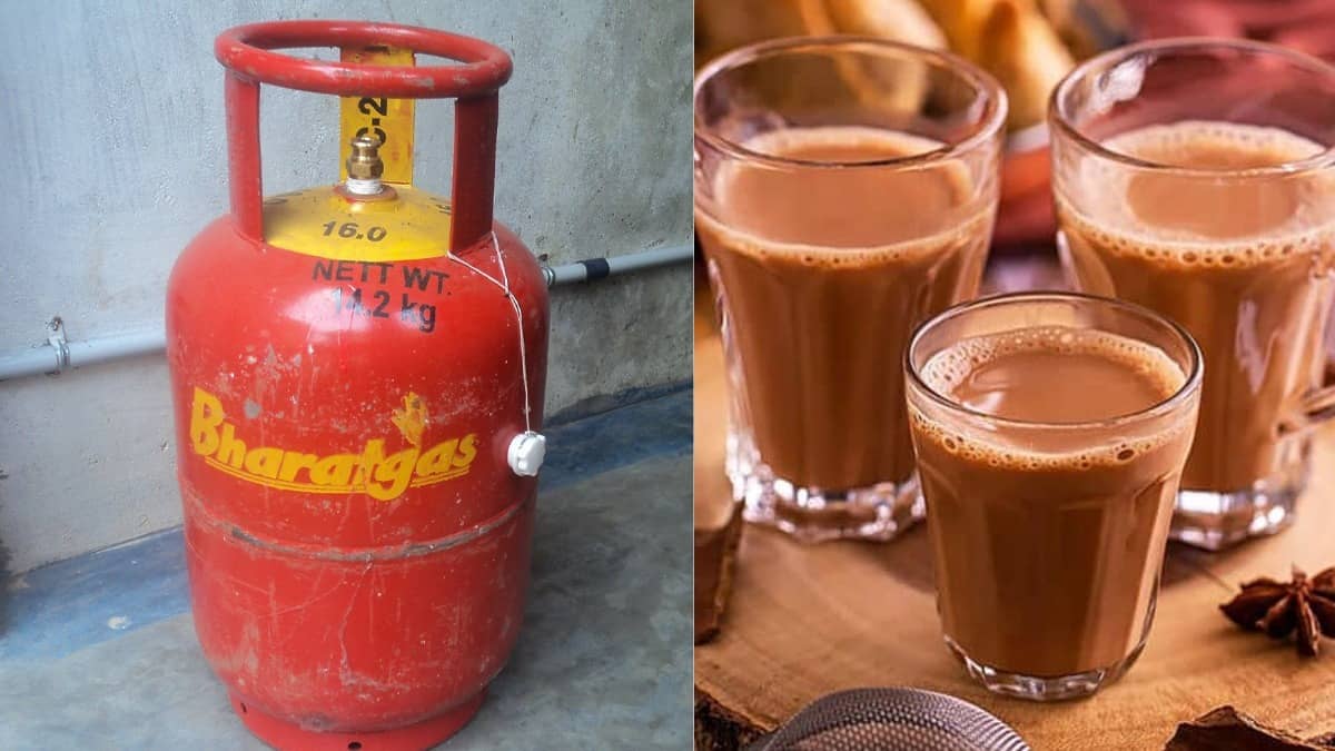 gas cylinder tea