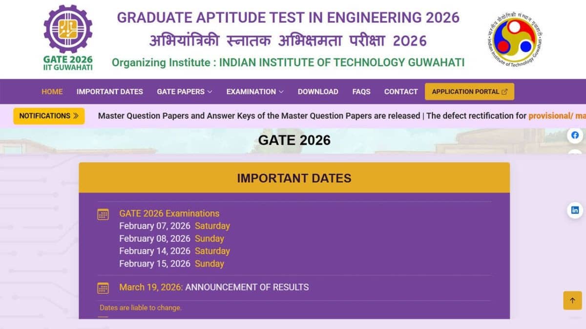 GATE Result 2026: How To Access Your Scorecard On The Official GOAPS Portal? Check Step-By-Step Process