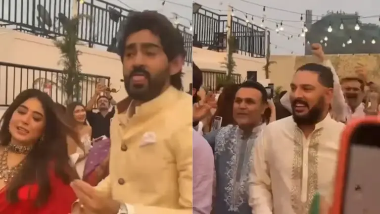 गौरव कपूर- कृतिका कामरा की शादी में झूमे क्रिकेटर्स, युवराज-सहवाग ने लगाए ठुमके; VIDEO Gaurav Kapoor- Kritika Kamra Wedding Video