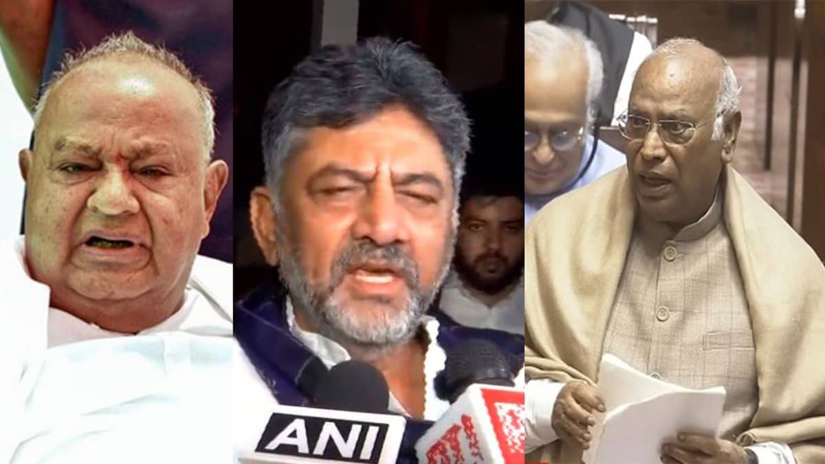 'Didn't Have Large Heart': DK Shivakumar on Gowda's 'Abusive Relationship' Snub To Kharge 