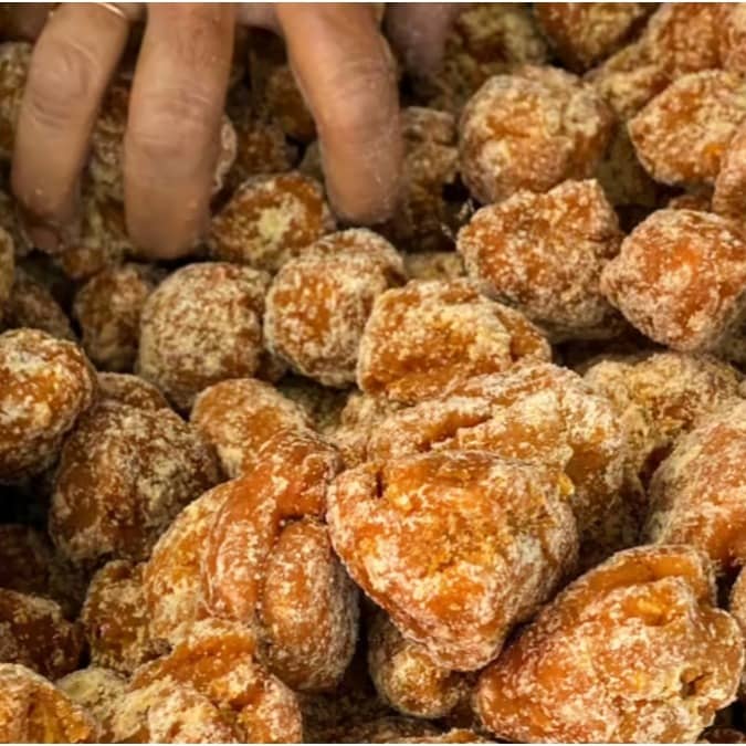 Gud or jaggery is used as a substitute for sugar in Indian households