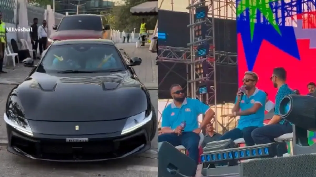 WATCH | Hardik Pandya Makes Huge Confession; Claims he Listens to 'Hanuman Chalisa' in His Ferrari Hardik Pandya, Ferrari