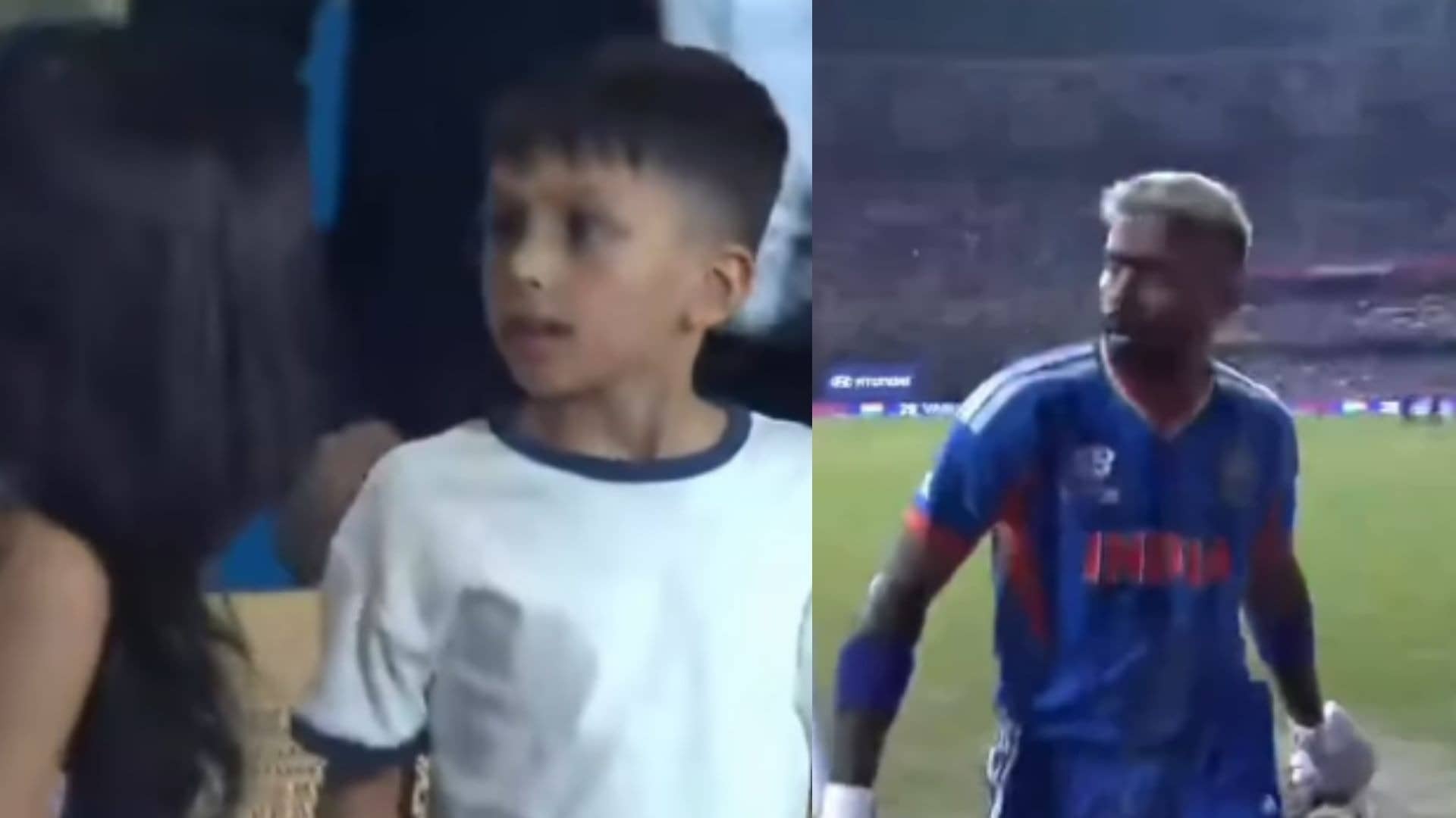 IND vs ENG: पवेलियन लौटते हुए हार्दिक पांड्या पर गुस्सा करने लगा बेटा अगस्त्य, GF माहिका ने यूं संभाला;  VIDEO हो गया VIRAL