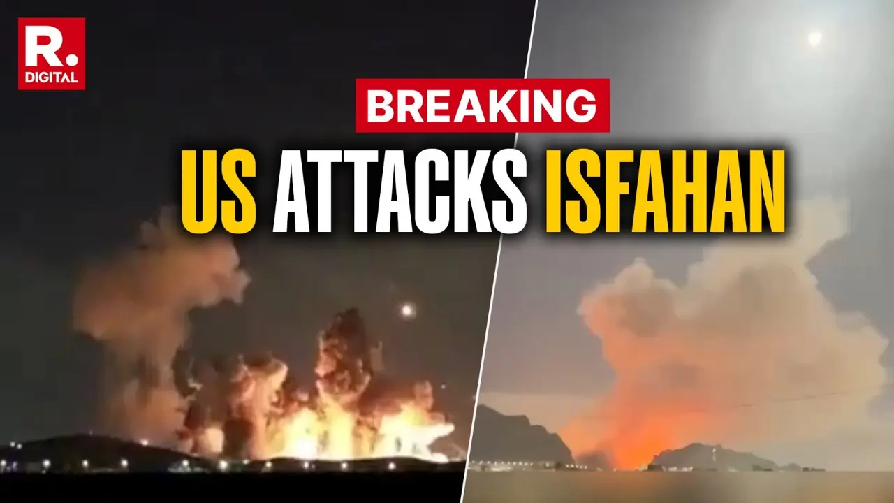 Massive Explosions Rock Iran's Isfahan After US-Israeli Airstrikes, Trump Shares Explosive Video Massive Explosions Rock Iran's Isfahan After US-Israeli Airstrikes, Trump Shares Explosive Video