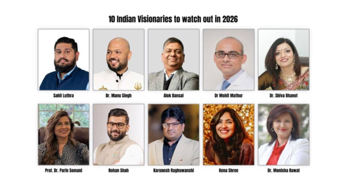 Here are 10 Indian visionaries to watch out for in 2026, leaders whose work, courage, and forward-thinking approach are set to make a meaningful impact in the years ahead.