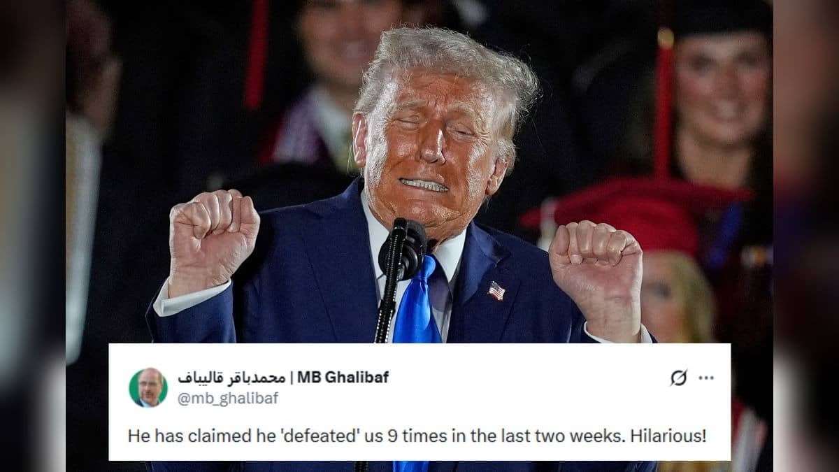 'Hilarious!': Iran Speaker Ridicules Trump’s Victory Boast, Says '9 Times In 2 Weeks'